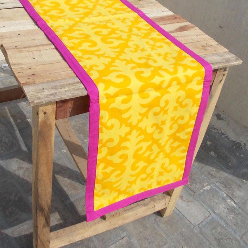 Table Runner - Shrydak Yellow, sizes available