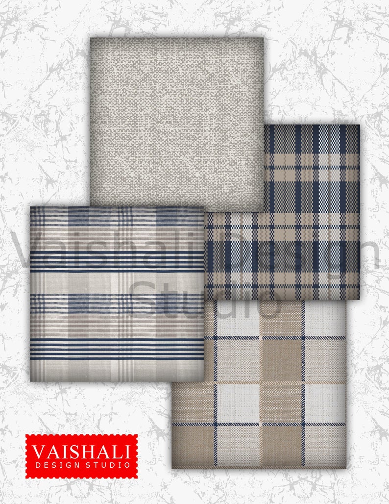 Woven texture, printable coasters, set of 4 designs, 3.8"X3.8"