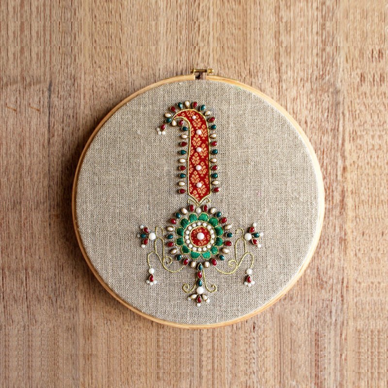 Jewel hoops - Royal kalgi