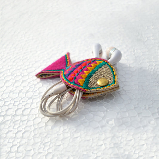 Fish wire holder, handmade, gift, bohemian, moroccan
