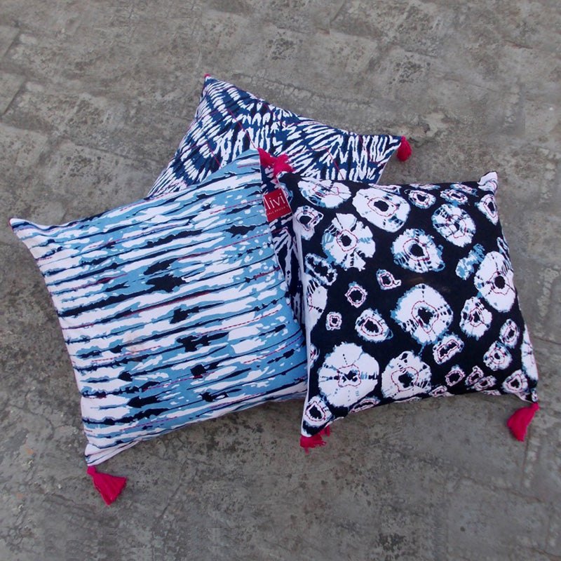 Shibori - Stripe Cushion cover