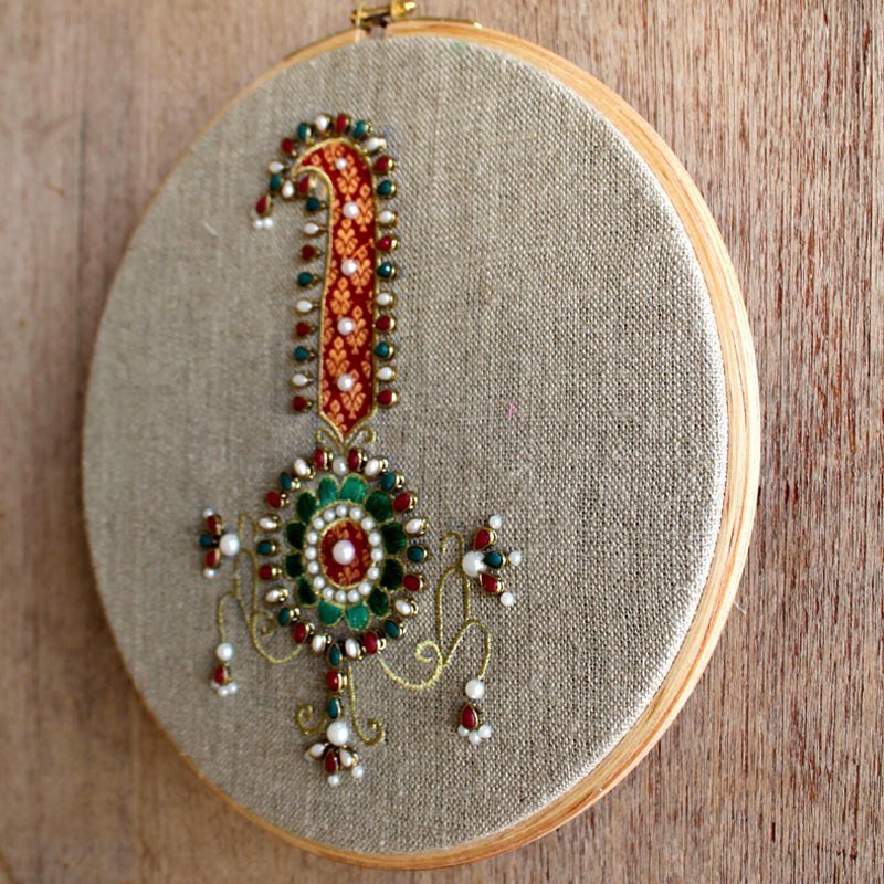 Jewel hoops - Royal kalgi