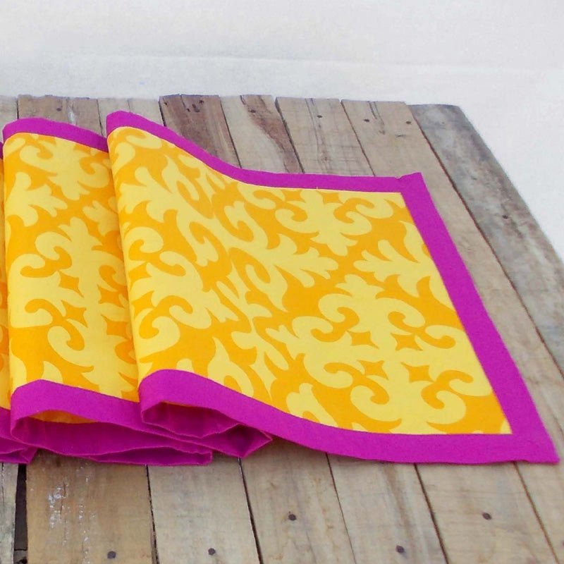 Table Runner - Shrydak Yellow, sizes available