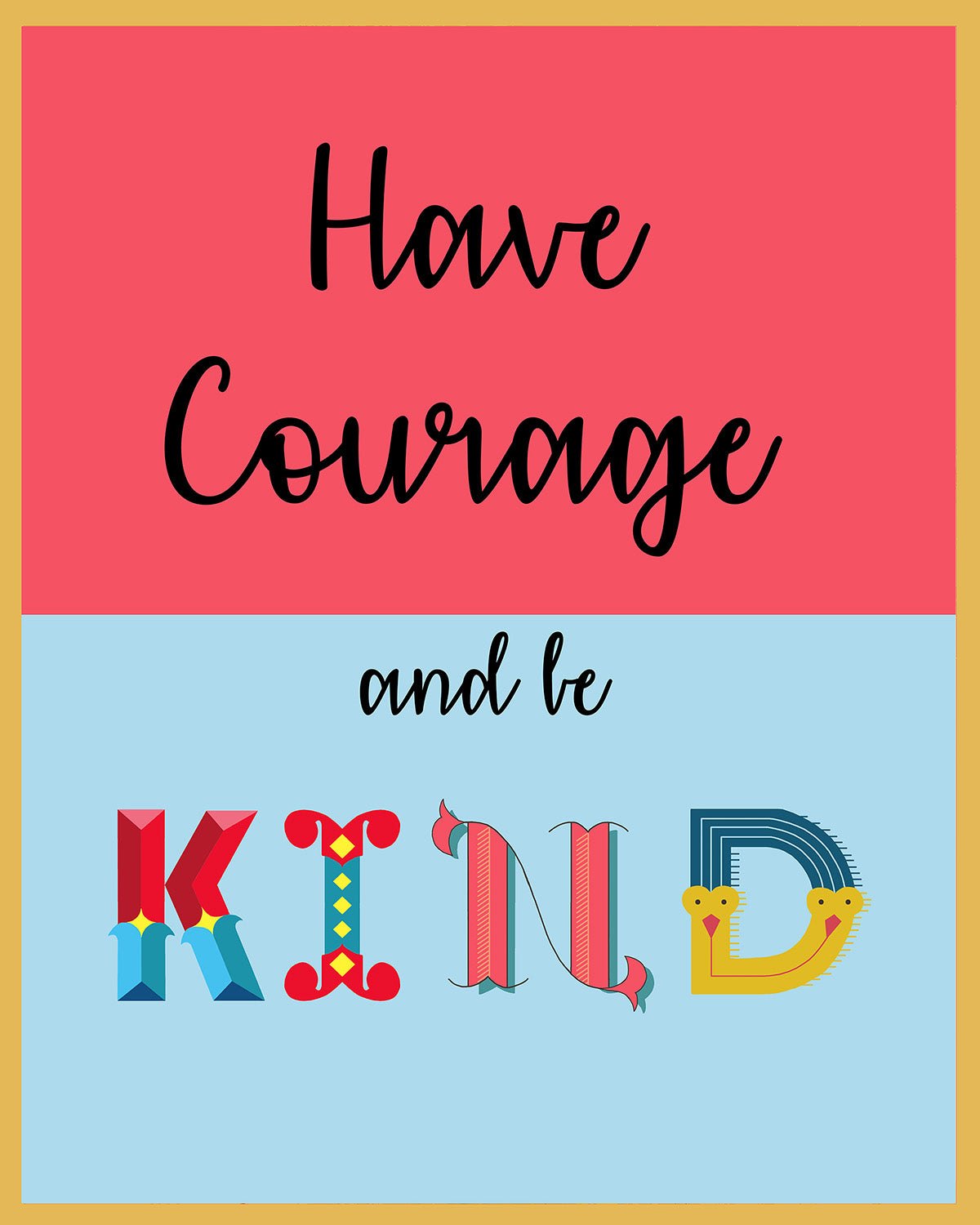 Wall art, digital print, quotes, laminated, 8X11 inches