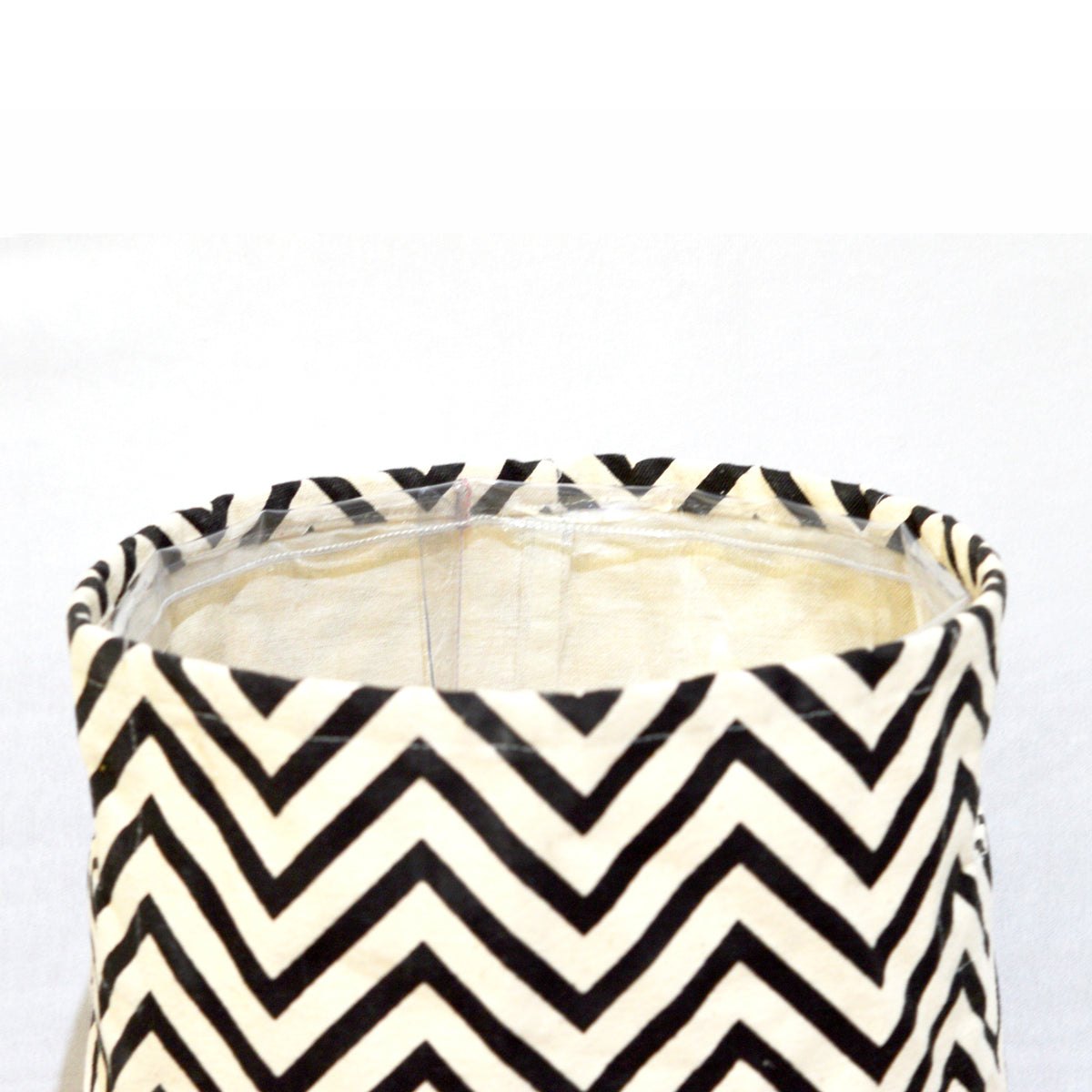 Plastic or PVC lining basket for fabric basket, waterproof basket protector