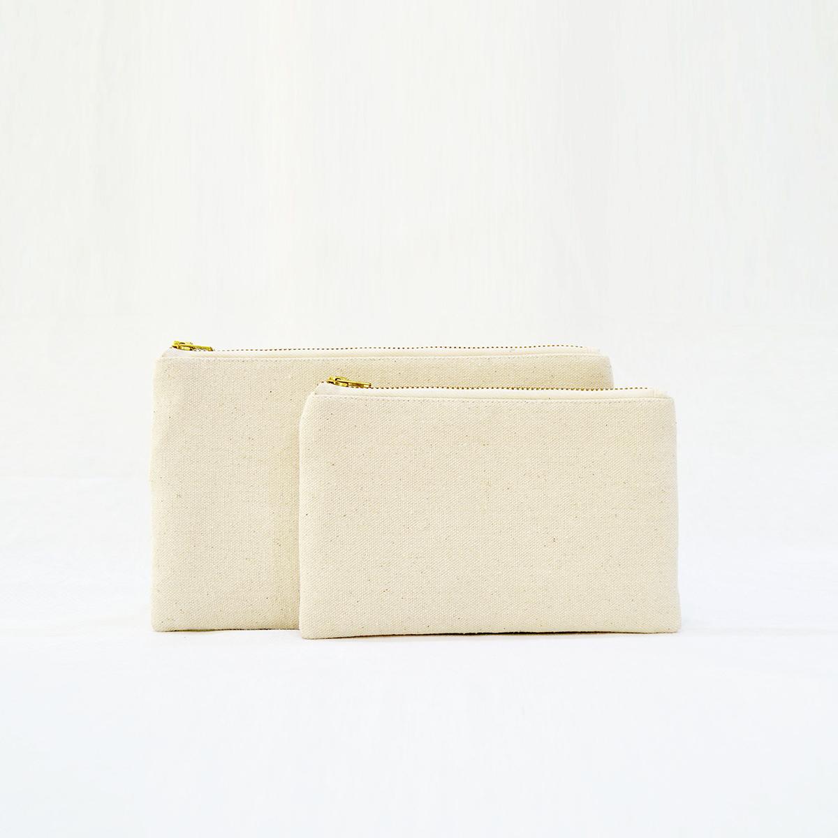 Home Essentials - Set of 2 flat nesting pouches, fabric options available.