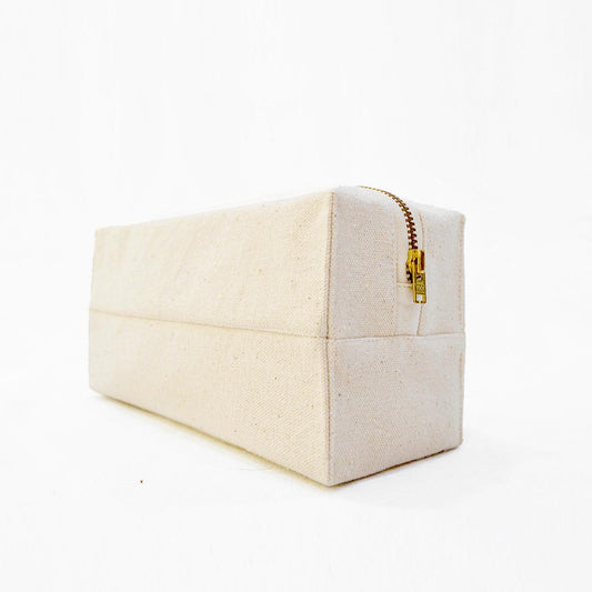 Home Essentials - Cotton canvas Box bag