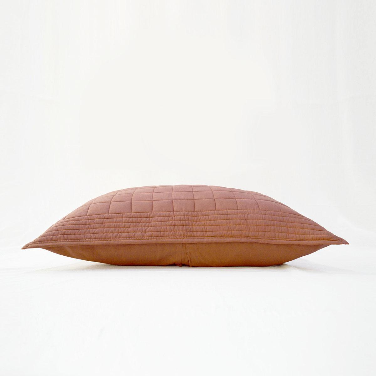 CLAY BROWN cotton Quilted bed sets, Sizes available