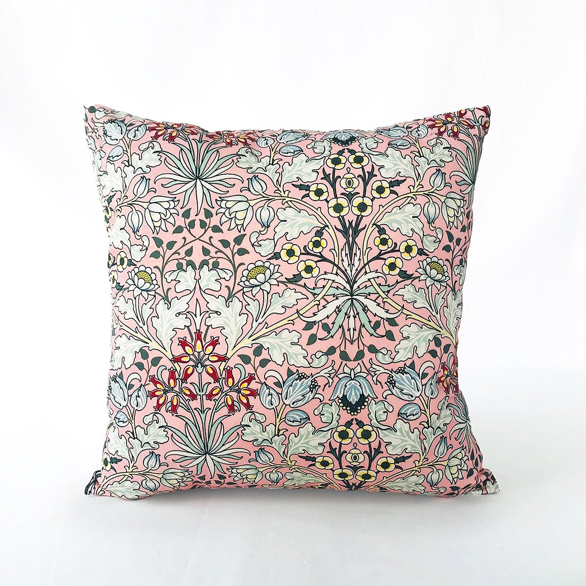 William Morris pillow cover, Old Rose Floral pattern, sizes available