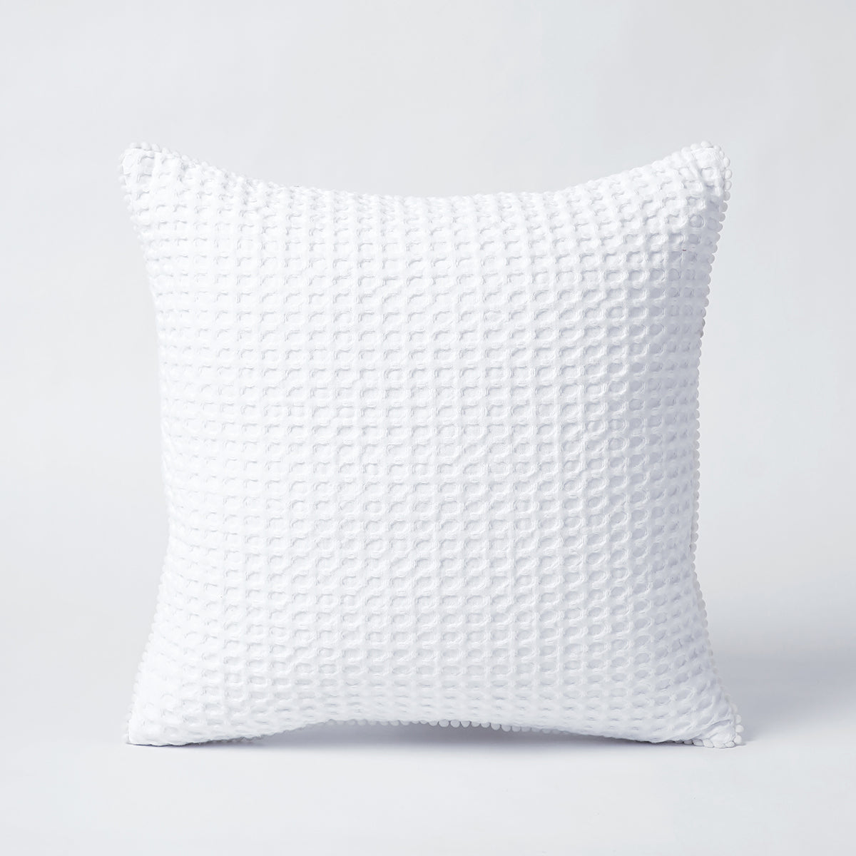 NATURAL - White Waffle Cushion cover and Pillow cases, sizes available