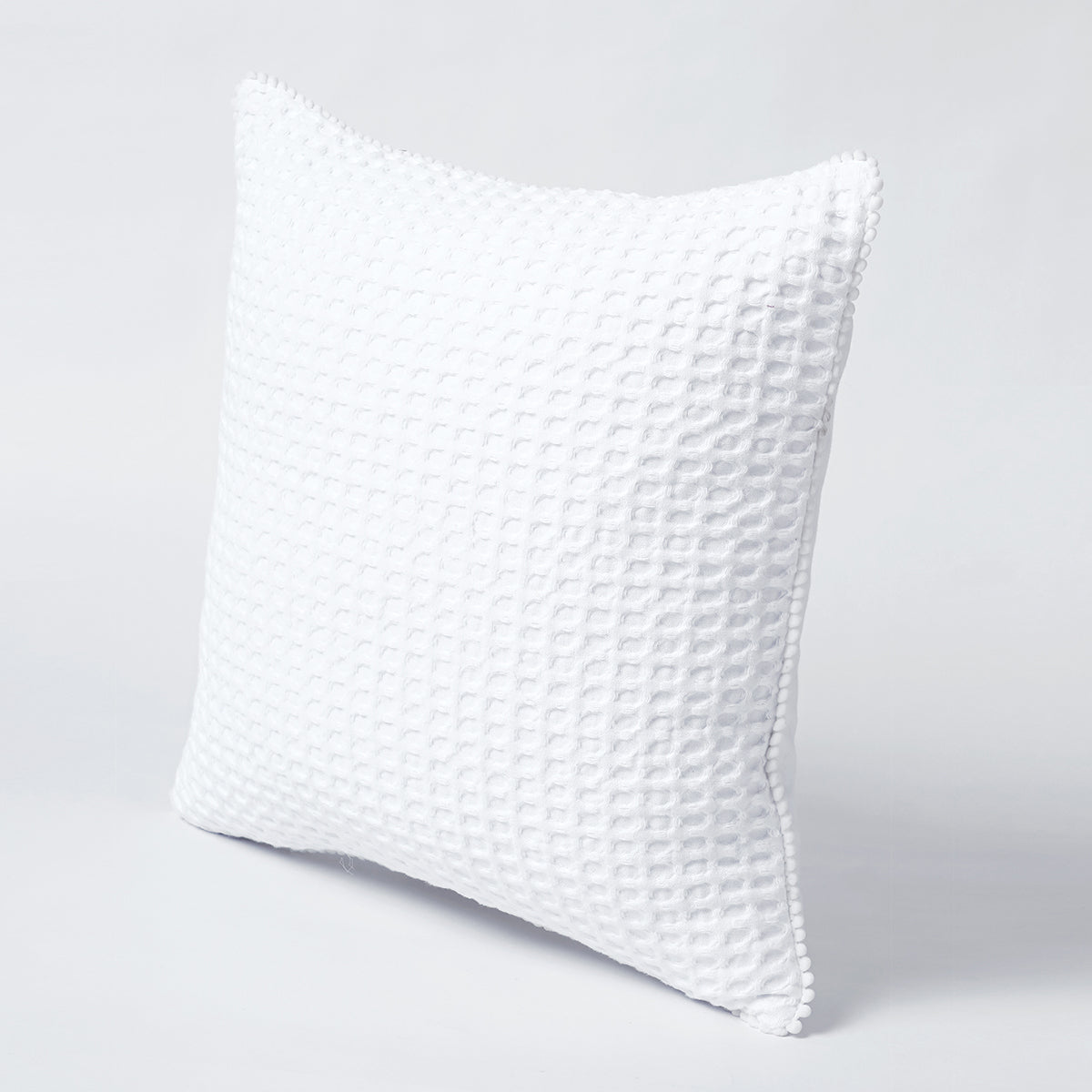 NATURAL - White Waffle Cushion cover and Pillow cases, sizes available
