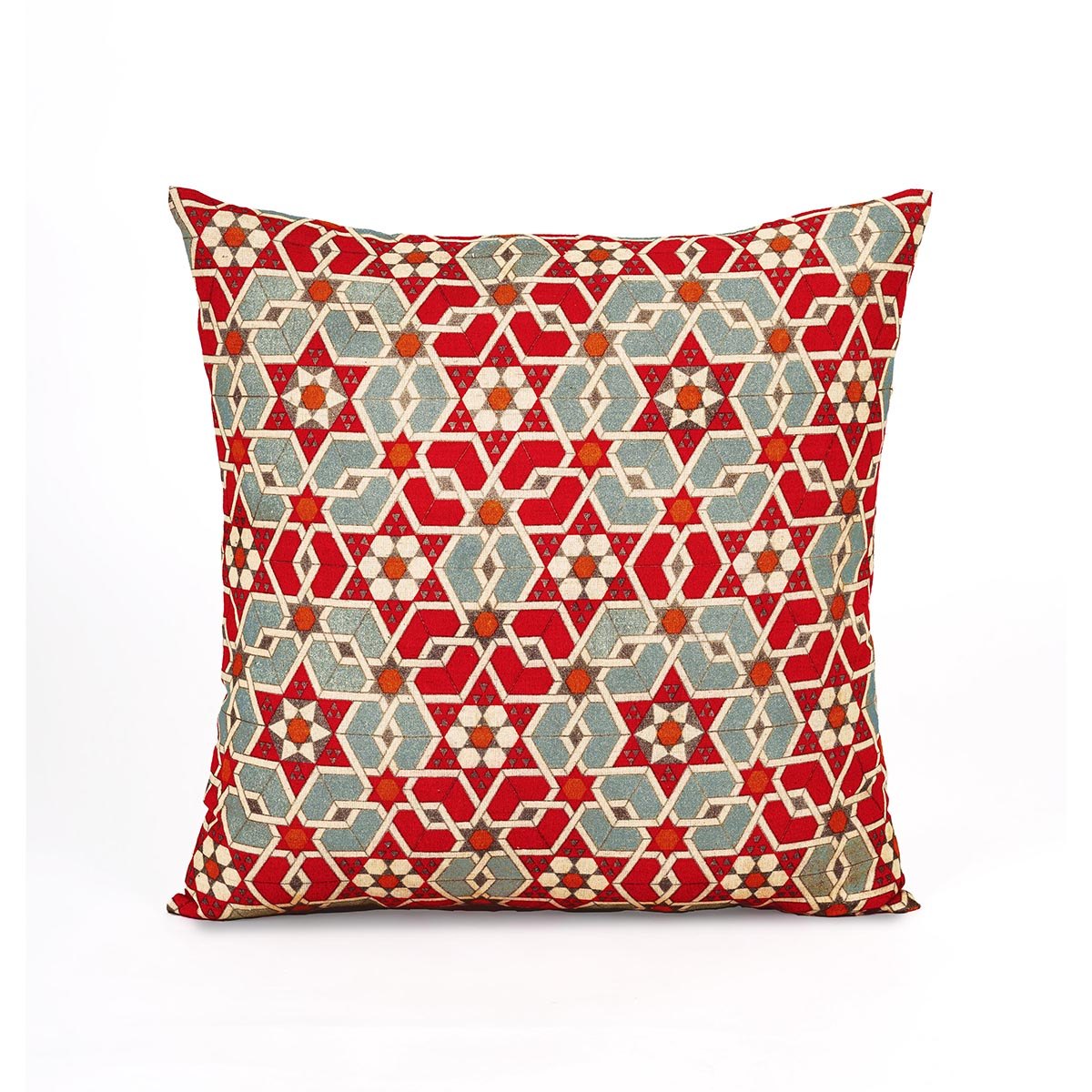 Zellij - Pillow cover with Islamic geometrical pattern print, sizes available