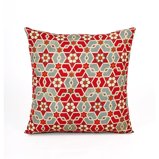 Zellij - Pillow cover with Islamic geometrical pattern print, sizes available