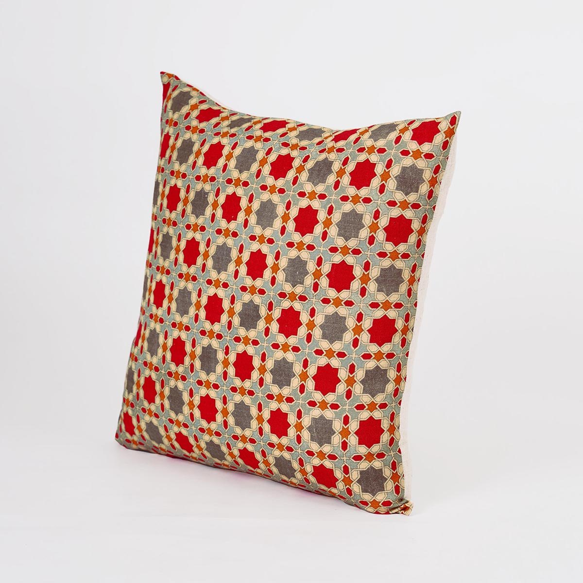 Zellij - Pillow cover with Islamic geometrical pattern print, sizes available