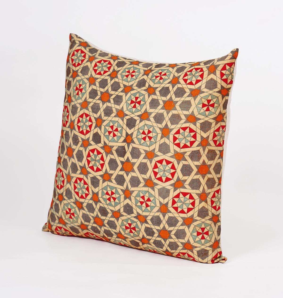 Zellij - Pillow cover with Islamic geometrical pattern print, sizes available