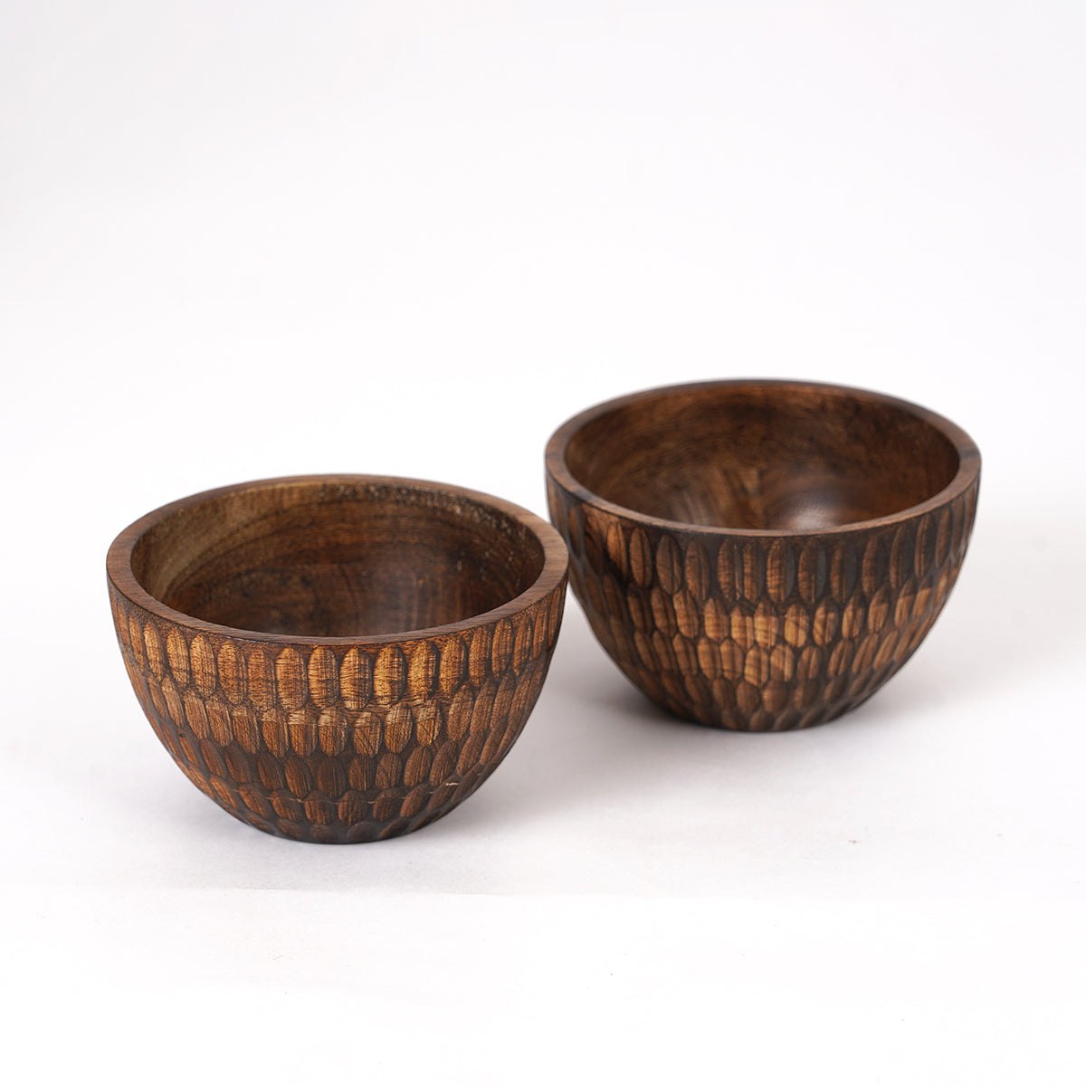 Tribal Carved Wooden bowl, tribal, 5X3 inches