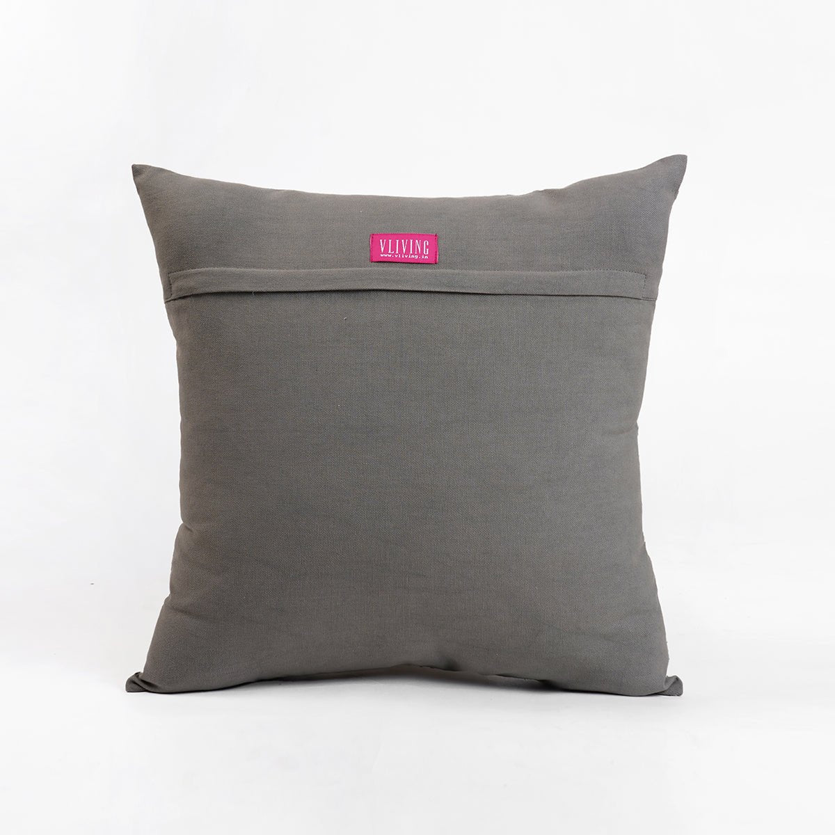 MODERN RETRO - Grey throw pillow cover, geometrical print, cotton pillow, sizes available