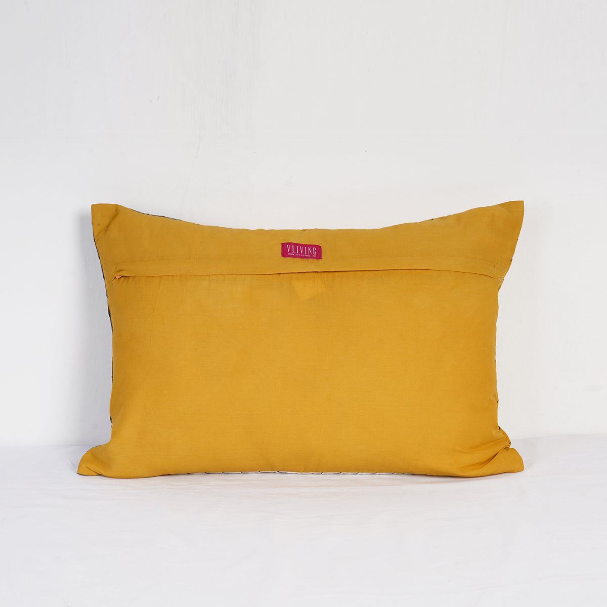 MODERN RETRO - Mustard yellow patchwork and quilted pillow cover, colour block cushion cover, sizes available