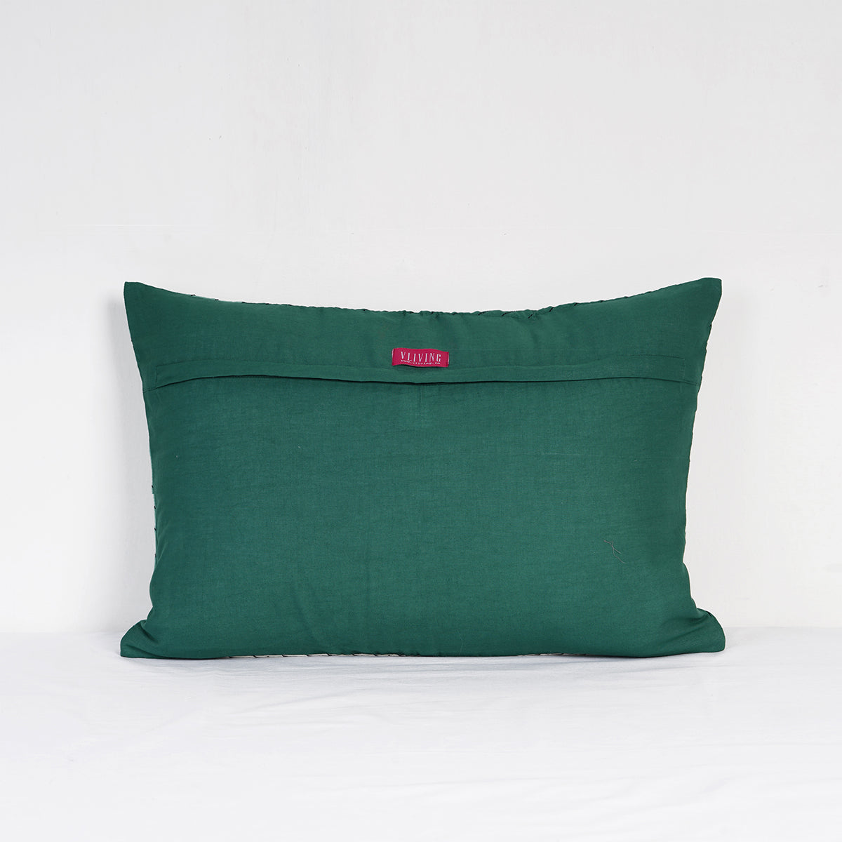 MODERN RETRO - Aqua Green patchwork and quilted pillow cover, colour block cushion cover, sizes available