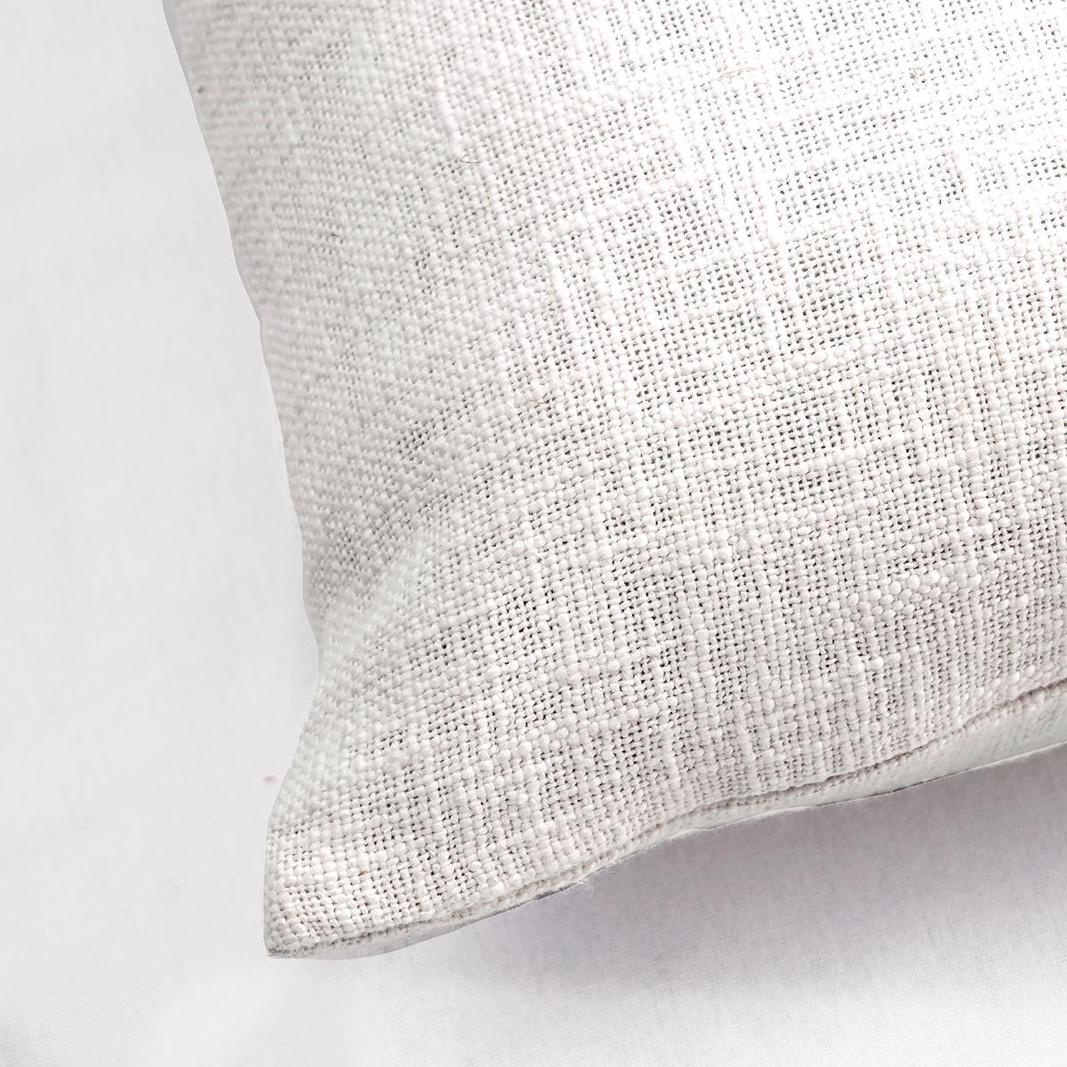 Natural White slub cotton Pillow cover, sizes available