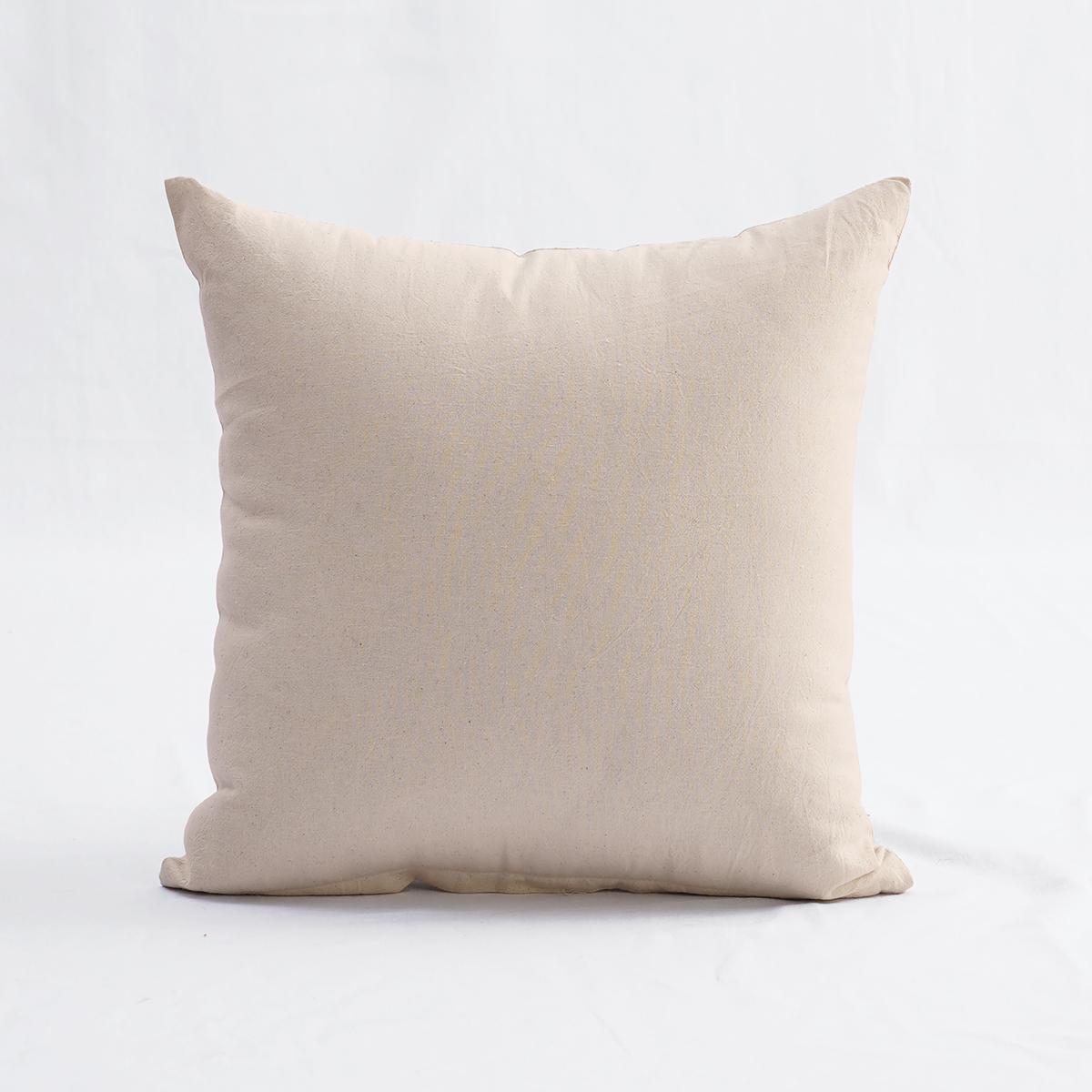 Natural colour striped cotton Pillow cover, sizes available
