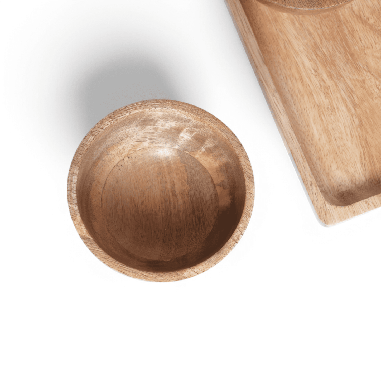 Natural Mango Wood bowl, rustic dining and serving, snack bowl, trinket bowl, 5X3 inches