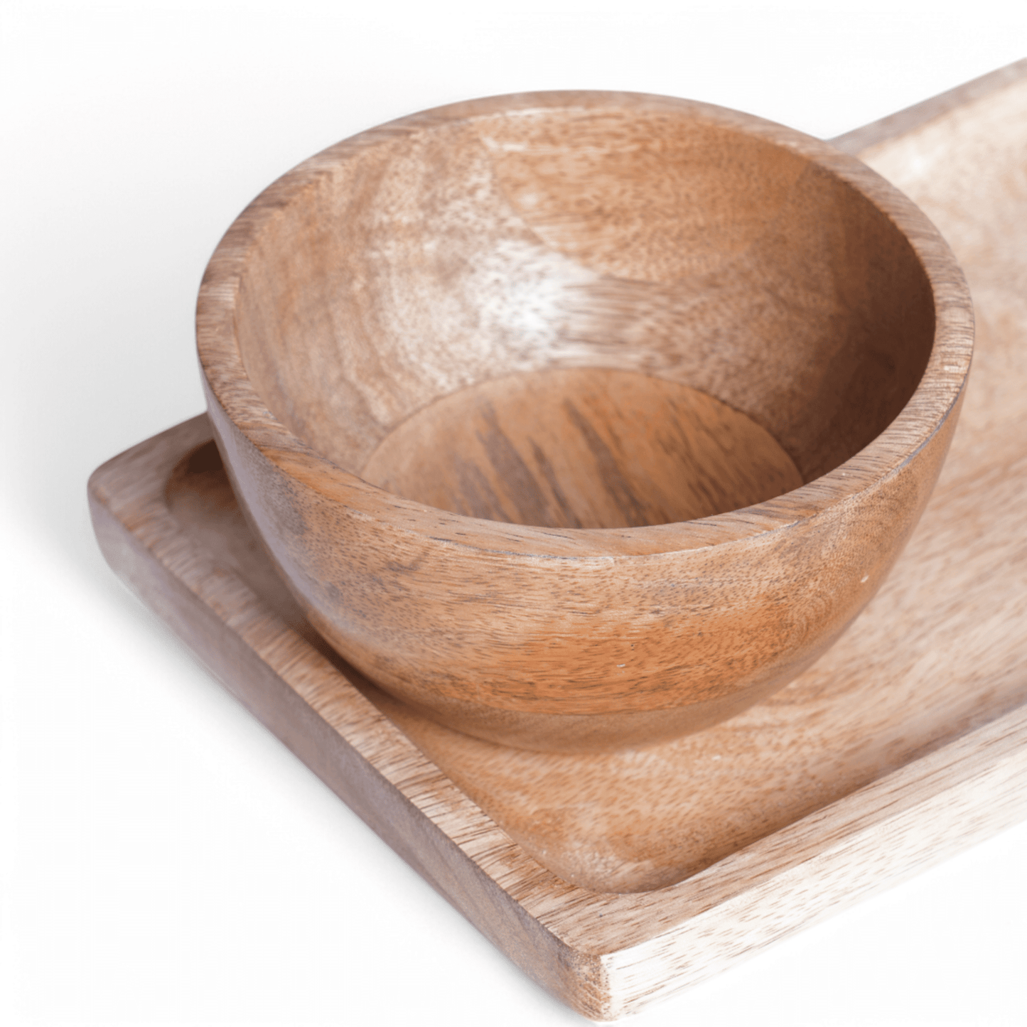 Natural Mango Wood bowl, rustic dining and serving, snack bowl, trinket bowl, 5X3 inches