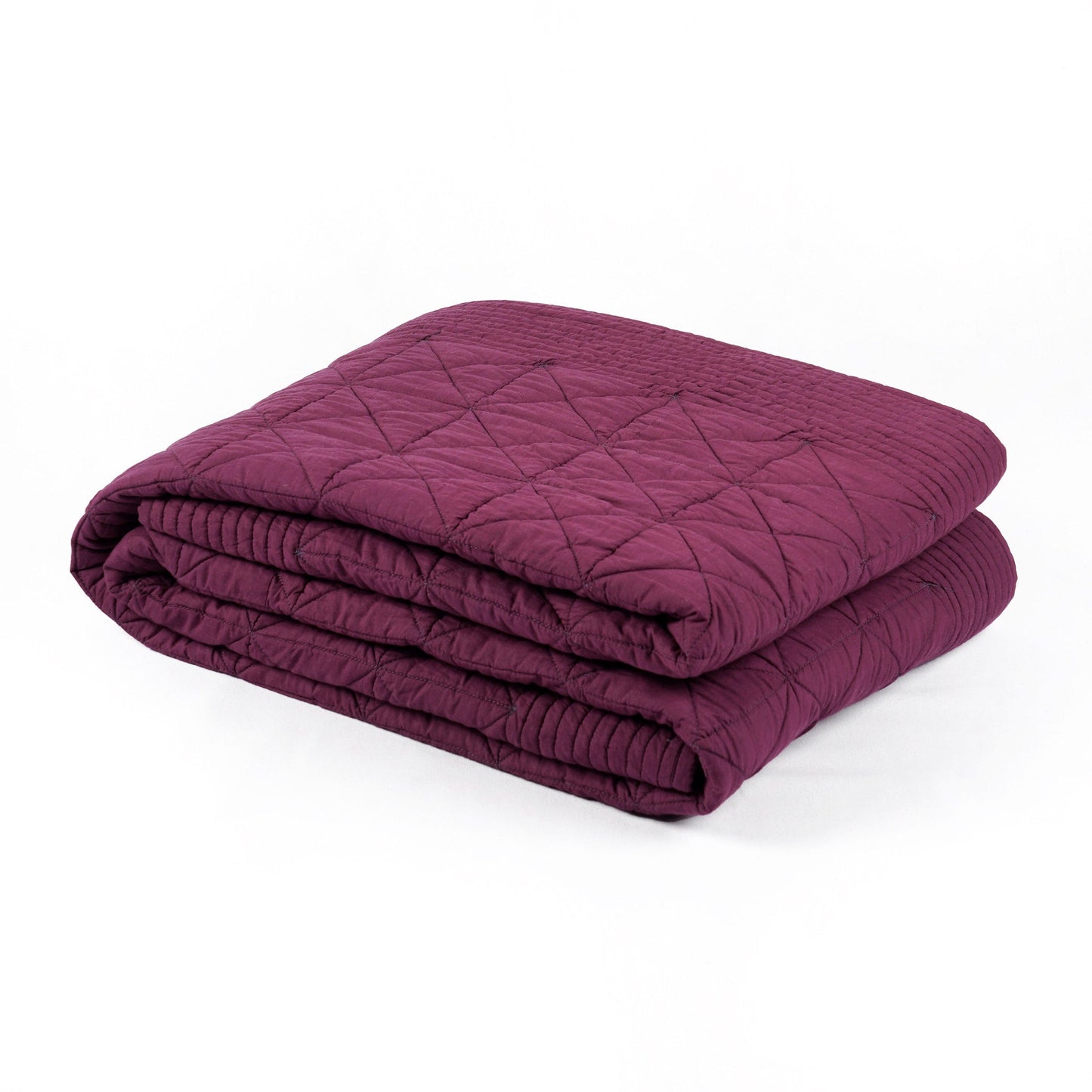 PLUM cotton Quilt bed set, Sizes available