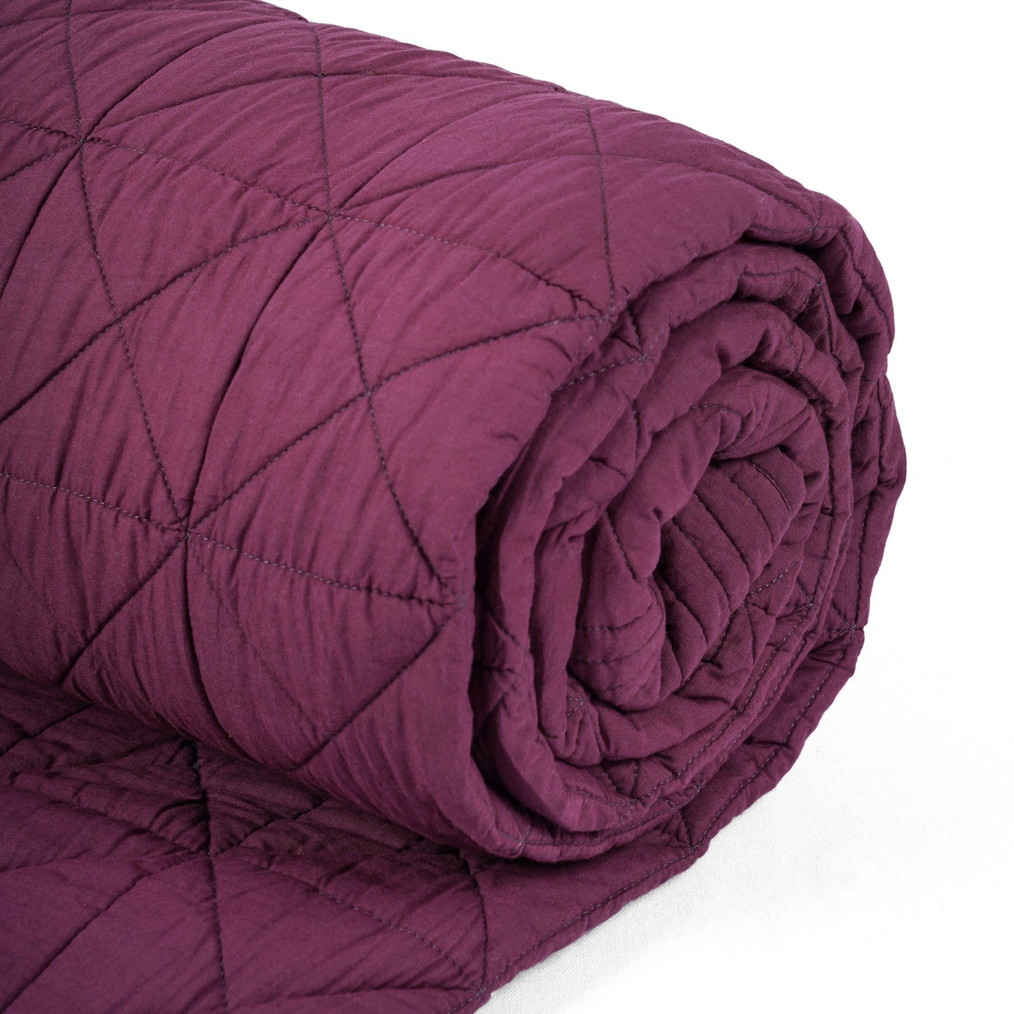 PLUM cotton Quilt bed set, Sizes available