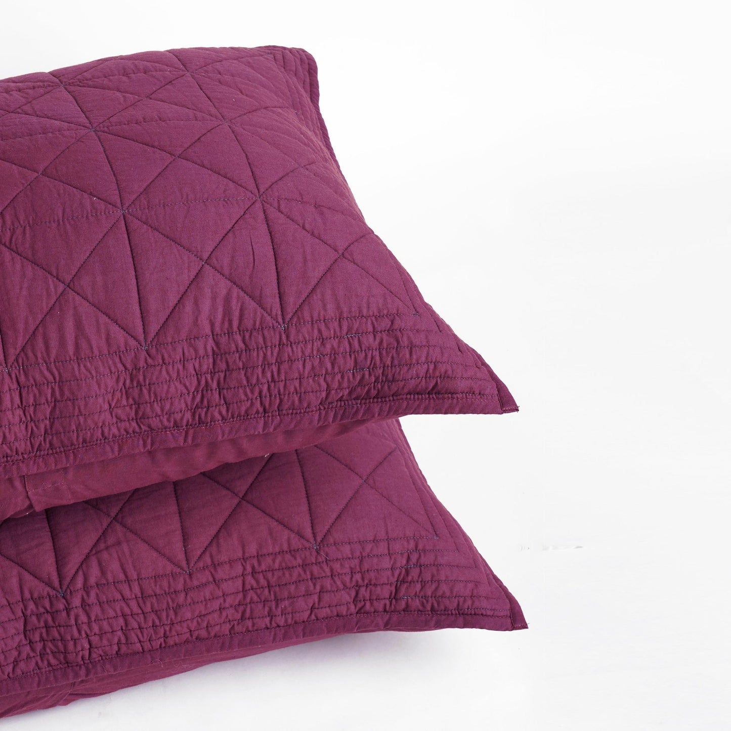 PLUM cotton Quilt bed set, Sizes available