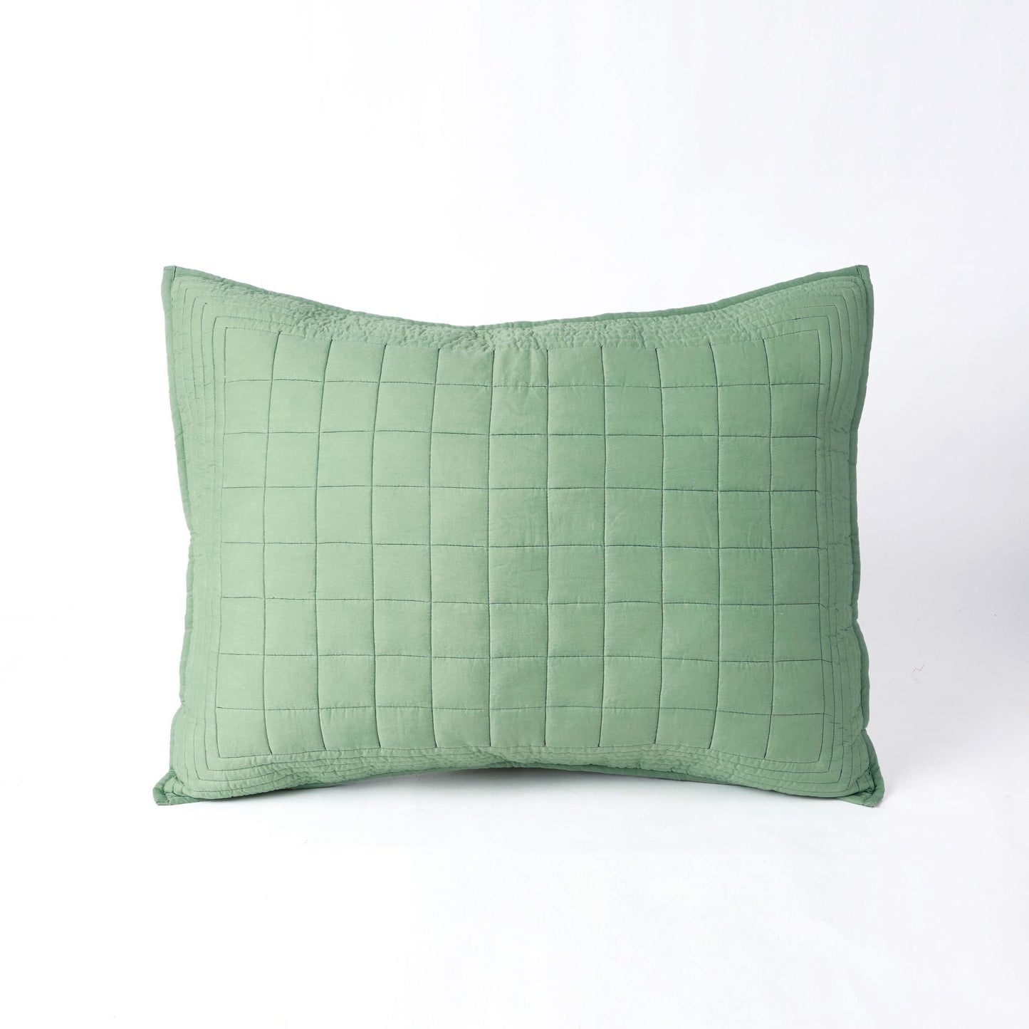 SAGE GREEN cotton Quilt bed set, Sizes available