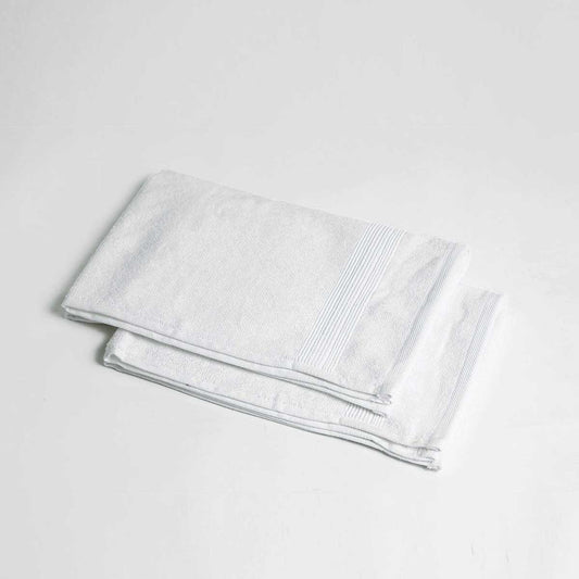 Hand towels, set of 2, set of 4, set of 6, white colour