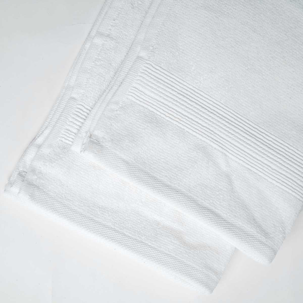 Hand towels, set of 2, set of 4, set of 6, white colour