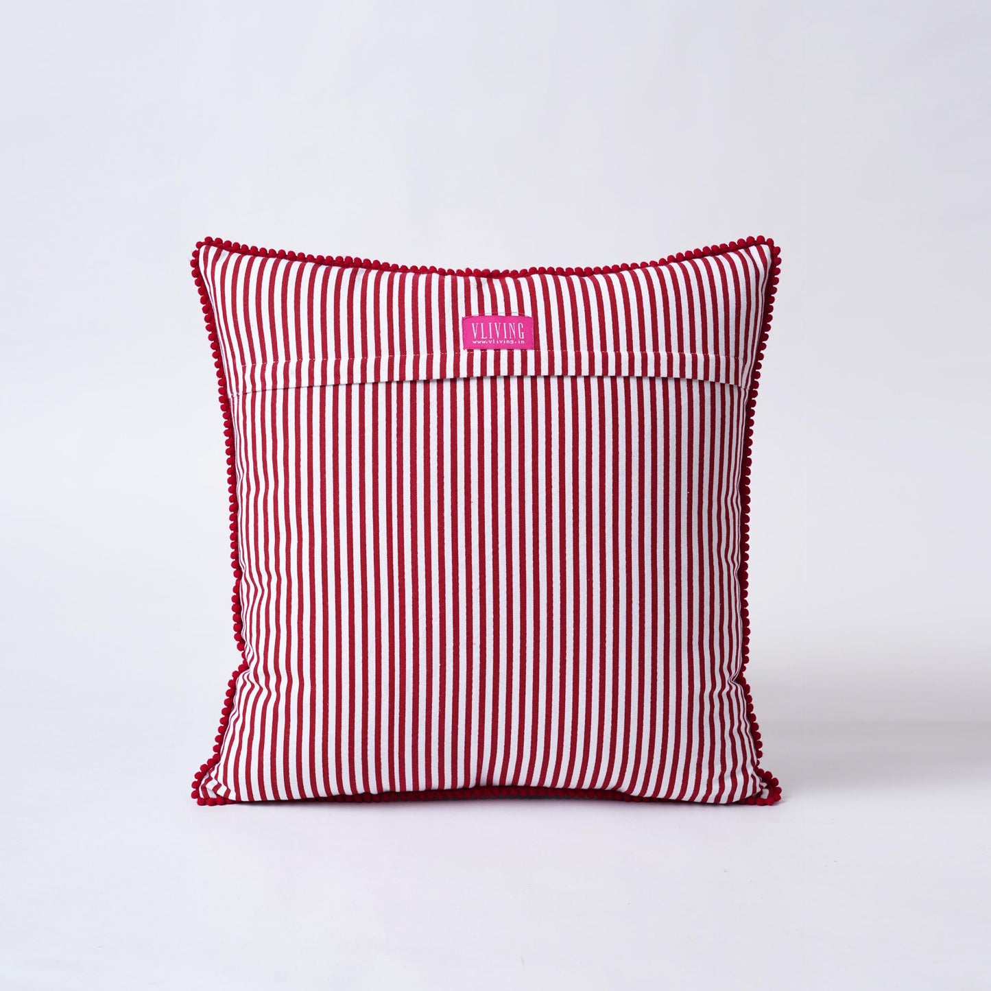 Pillow cover, Tie dye prism pattern, Blue and white, standard size 16X16 inches, other sizes available