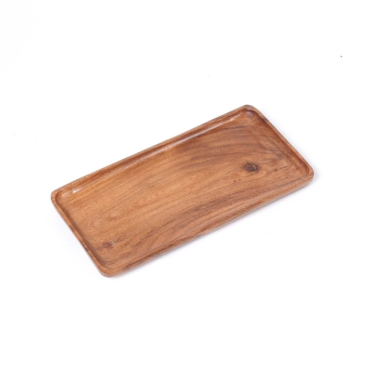 Set of 3 Wooden serving trays, acacia wood, farm house decor