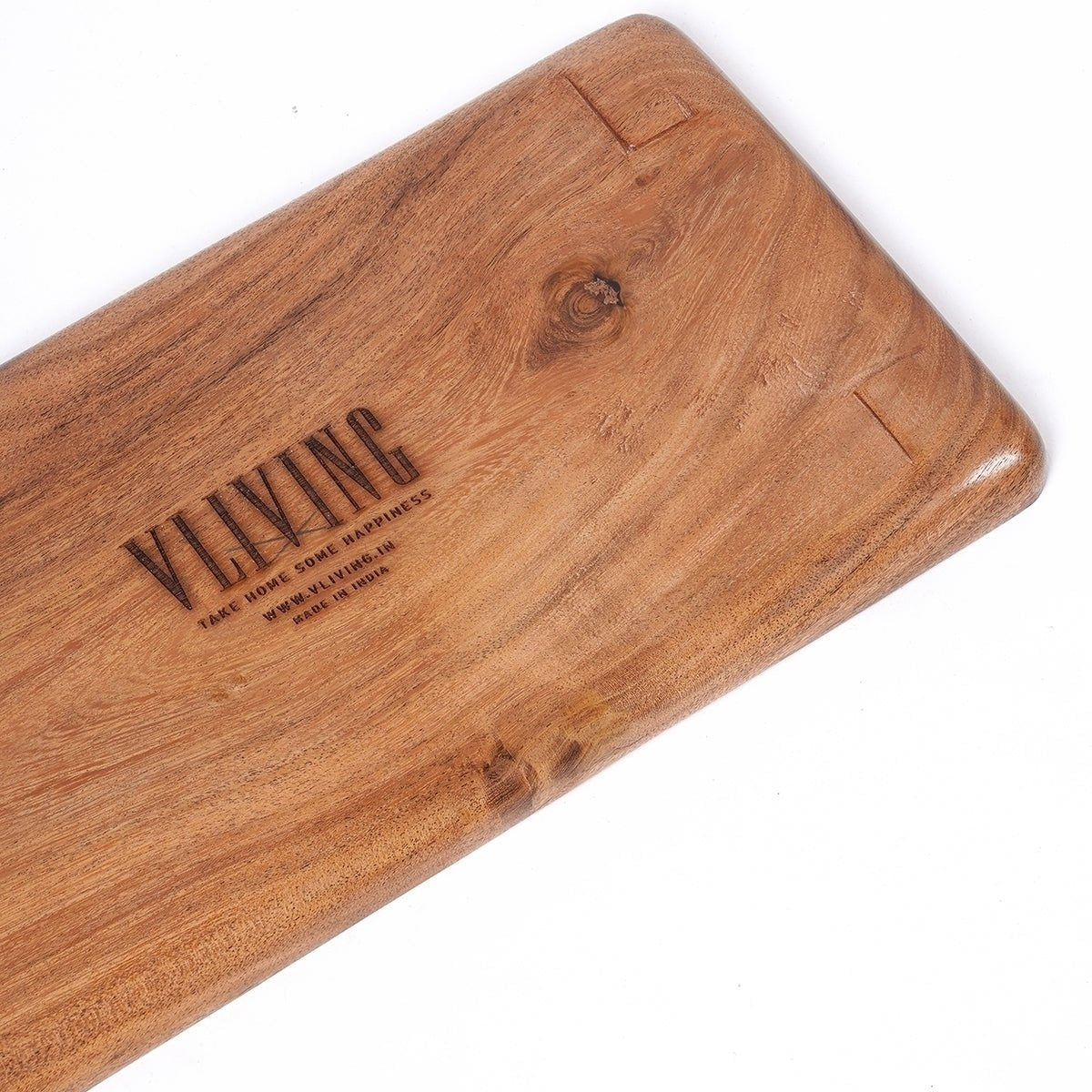 Set of 3 Wooden serving trays, acacia wood, farm house decor