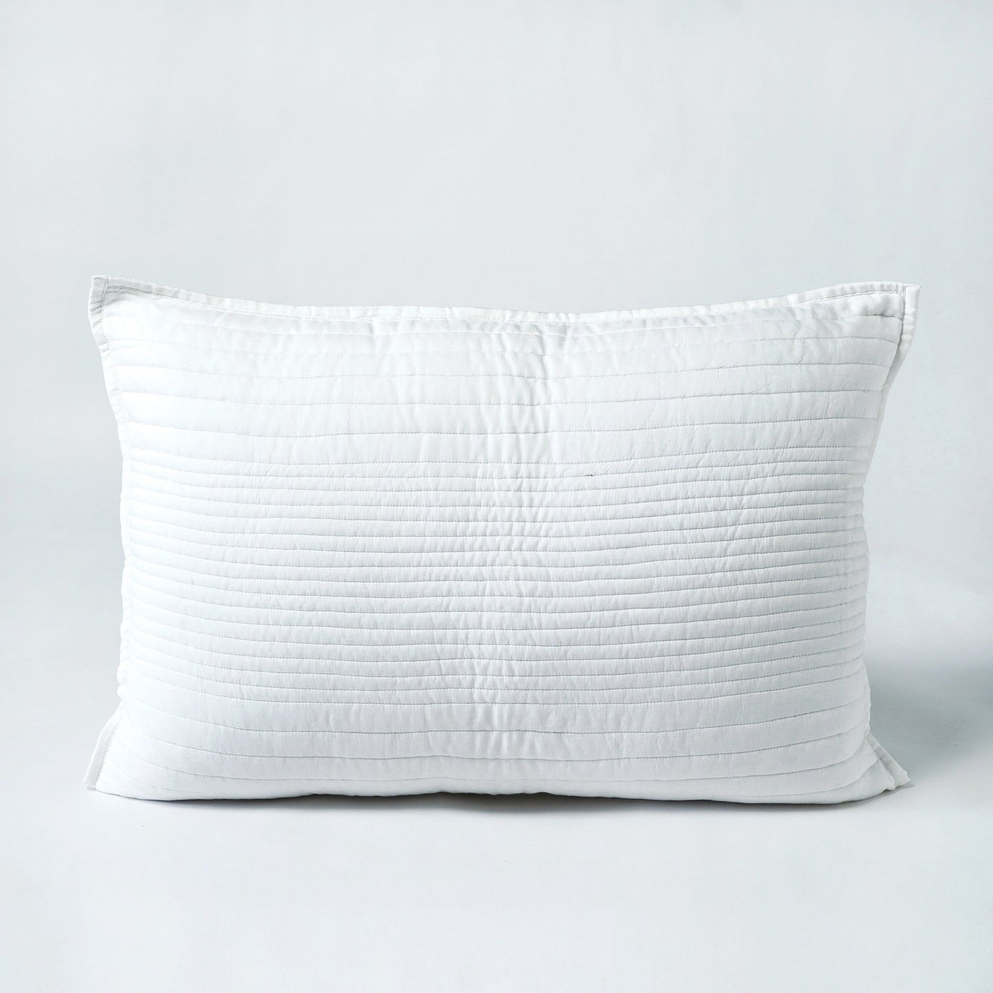 SHWET - White luxury 300TC cotton satin Quilted bed set, Sizes available