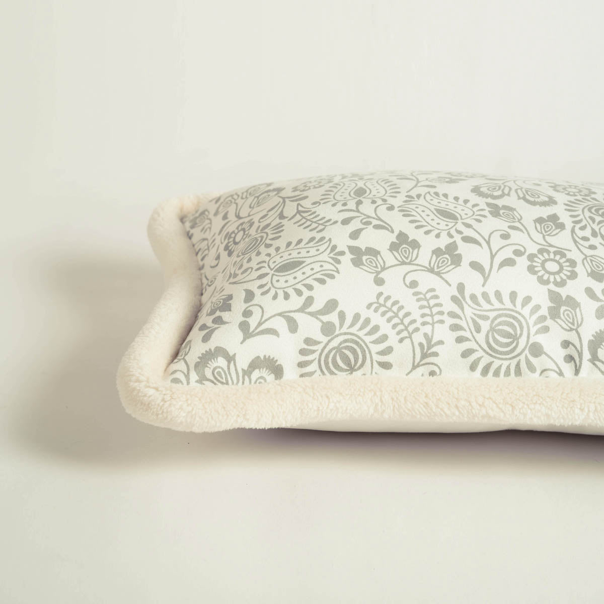 Svenska - Ivory printed cushion cover, nordic style pillow cover, Scandinavian pillow