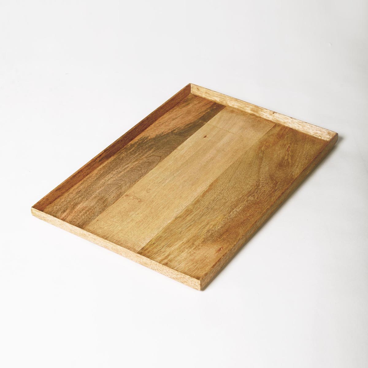 Large rustic mango wood tray - size 10X15 inches