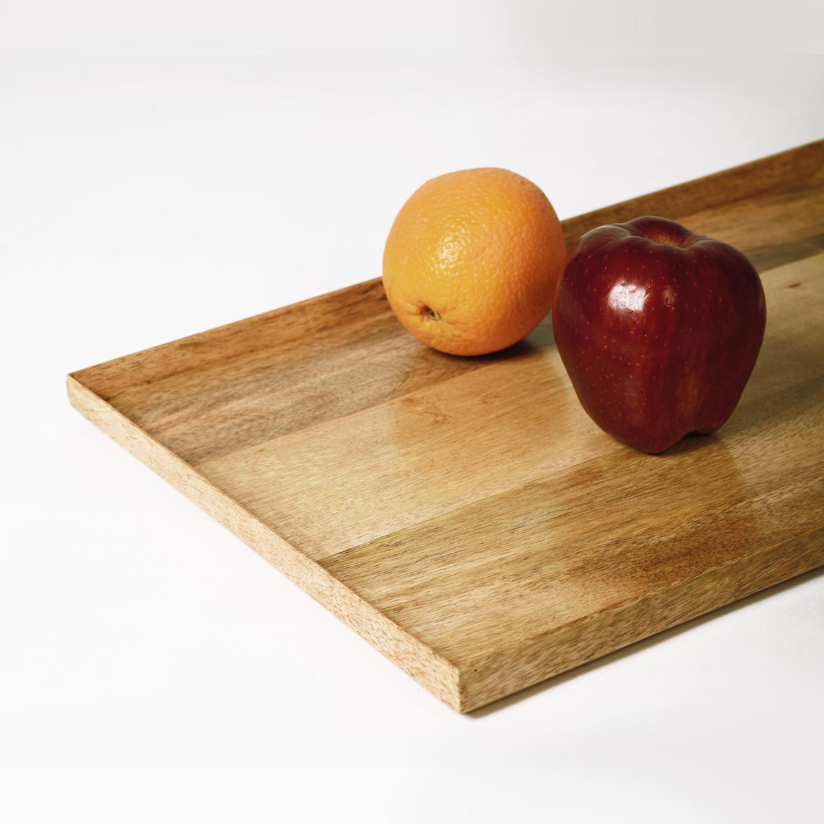 Large rustic mango wood tray - size 10X15 inches