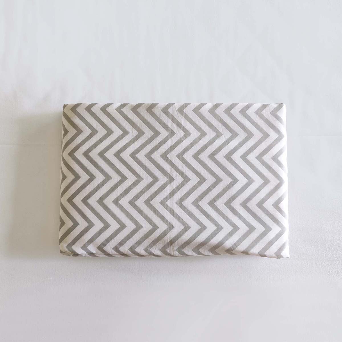 CHEVRON - Grey soft Cotton three layer dohar, sizes available