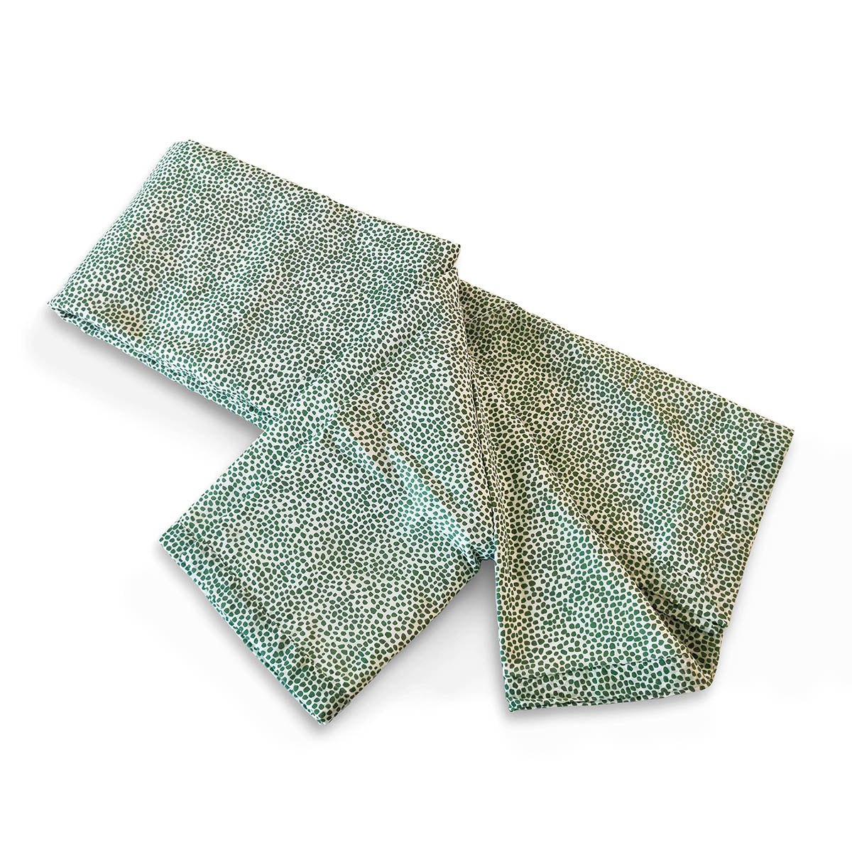 MODERN RETRO - Geen dot print soft Cotton three layer dohar, sizes available