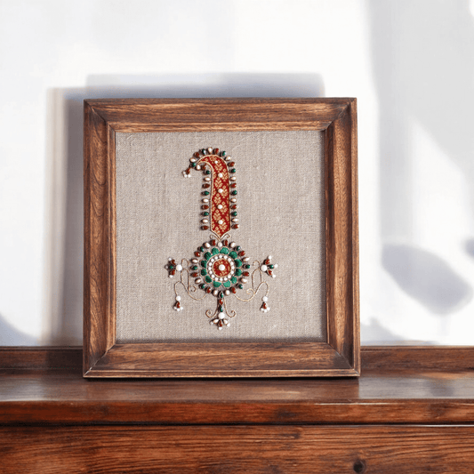 Jewel hoops - Royal kalgi