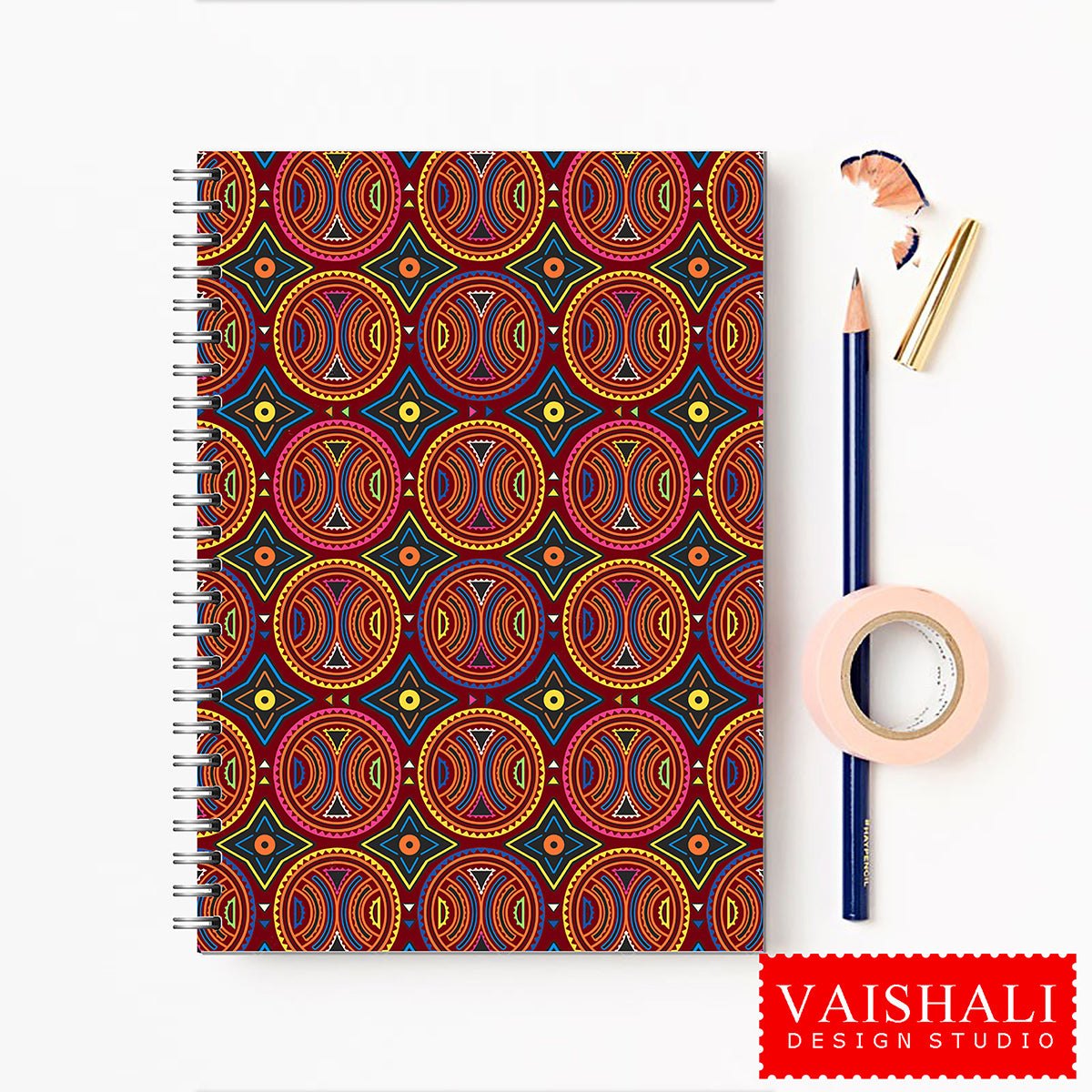 Mola Art print, multicolour, 3 sheets, seamless print, pre made pages, digital downloads