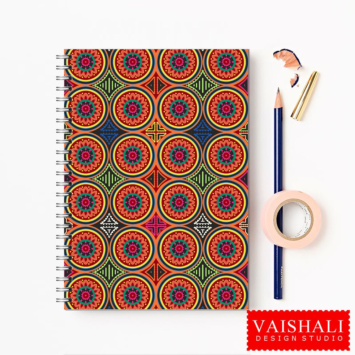 Mola Art print, multicolour, 3 sheets, seamless print, pre made pages, digital downloads