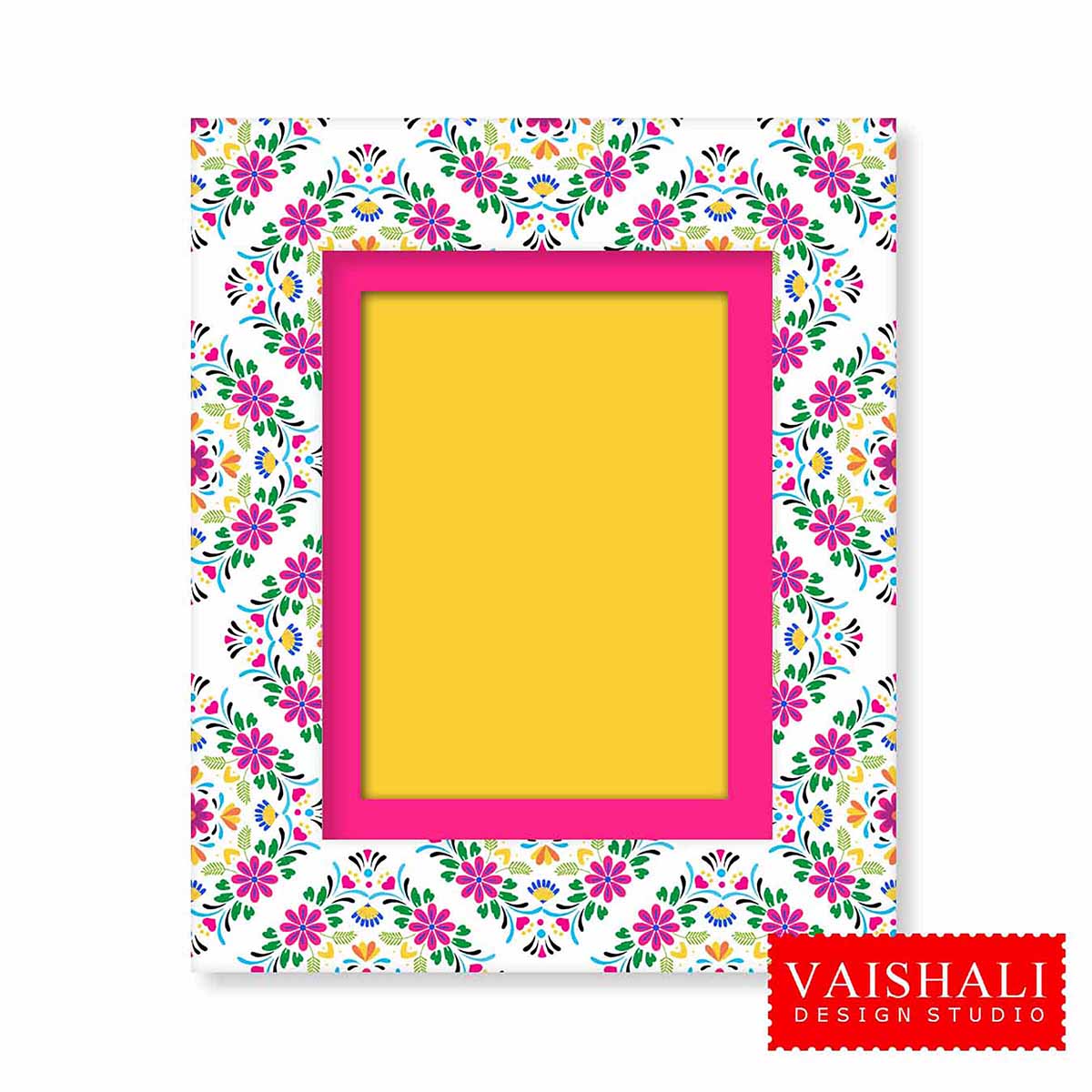 Mexican folk art print, floral pattern, seamless pattern, 4 sheets, digital print downloads