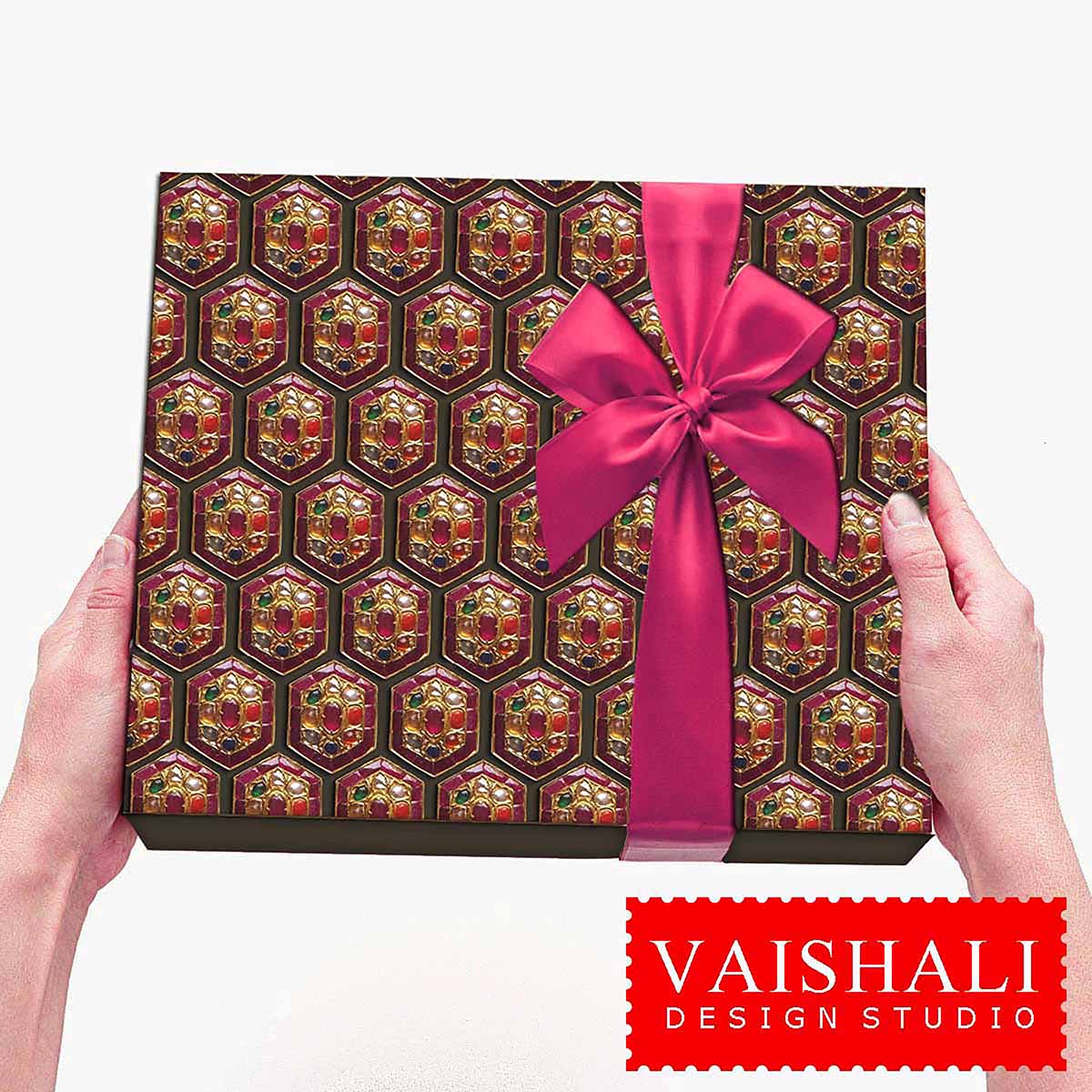 Royal jewel print, seamless pattern, 4 sheets, digital print downloads