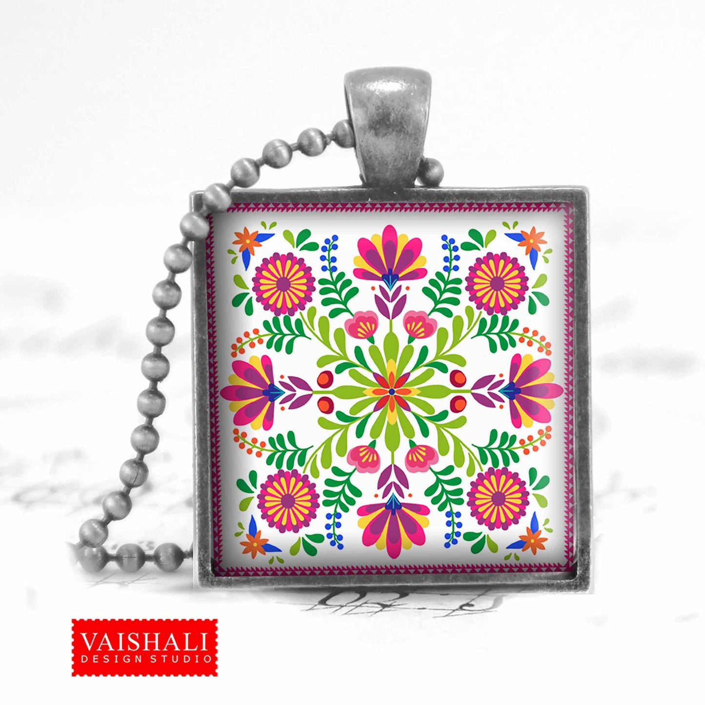 Mexican folk art - Digital Print download, 3 sheets, pendants, magnets, bezel trays