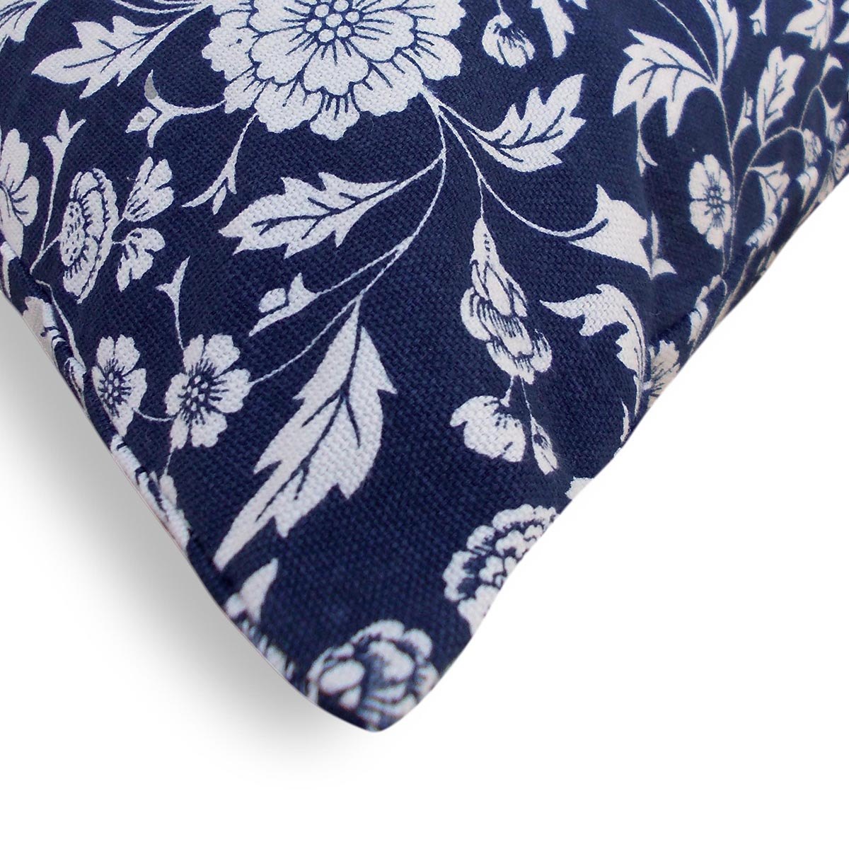 Indigo- Kalamkari print cushion cover, cotton pillow cover
