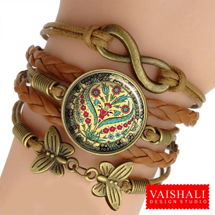 Persian circles , Digital Print download, 1.5 & 0.75 inch diameter, 2 sheet, pendants, ring, magnets, bezel trays,earring